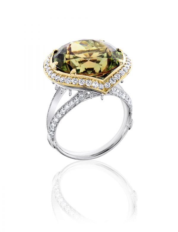 Ring with Zultanite Gemstone