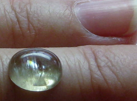 3.32 cts. Zultanite® Cabochon Oval Cut 10x8mm