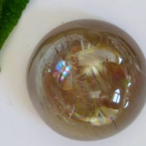 63.48 cts. Zultanite® Catseye Cabochon Round 25 mm