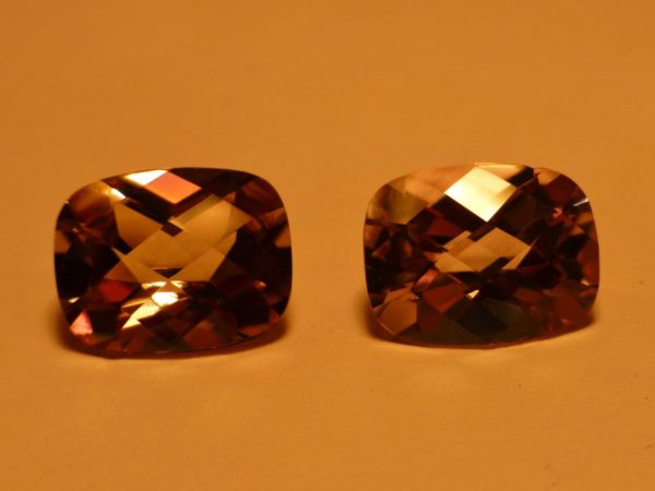6.24 TCW Zultanite® Pair of Cushion Checkerboard 10x8mm - Image 3