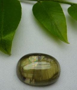 27.74 cts. Zultanite® Cabochon Oval Cut 21mmx16mm