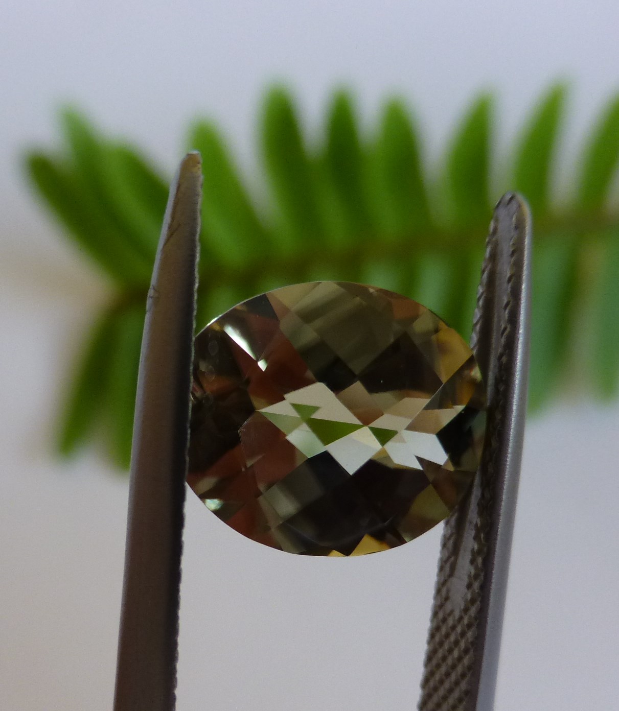 3.78 cts. Zultanite® Oval Checkerboard Cut 11x9mm Zultanite® Gems