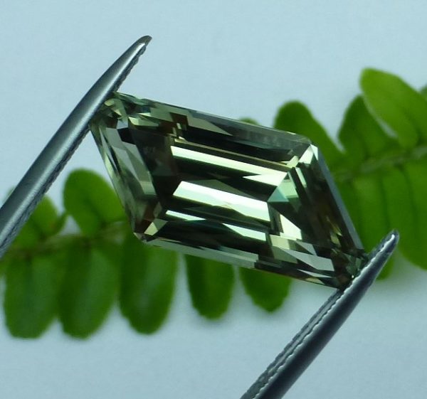 9.29 cts. Zultanite® Fancy Parallelogram, 20x9mm