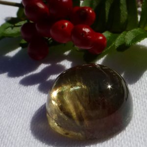21.85 cts. Zultanite® Cabochon round, 16mm