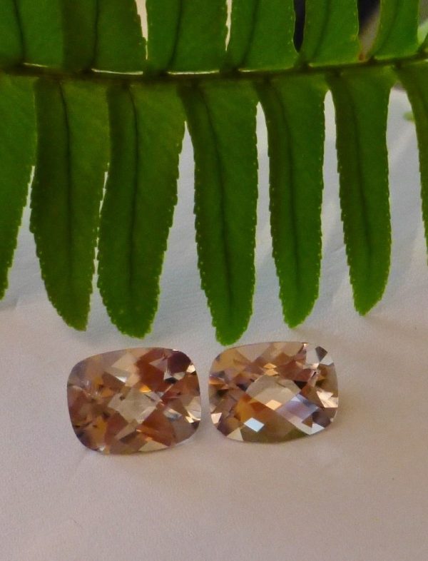 6.24 TCW Zultanite® Pair of Cushion Checkerboard 10x8mm - Image 8