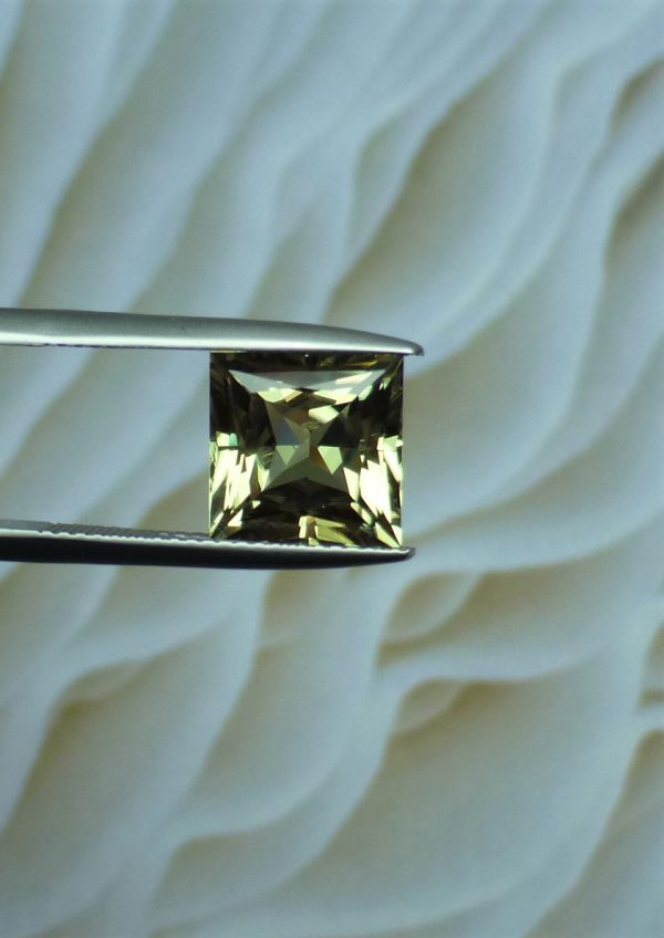 Zultanite Princess Cut Gemstone