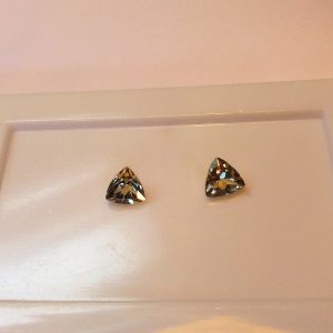 Zultanite Trilliant Cut Gemstone Pair