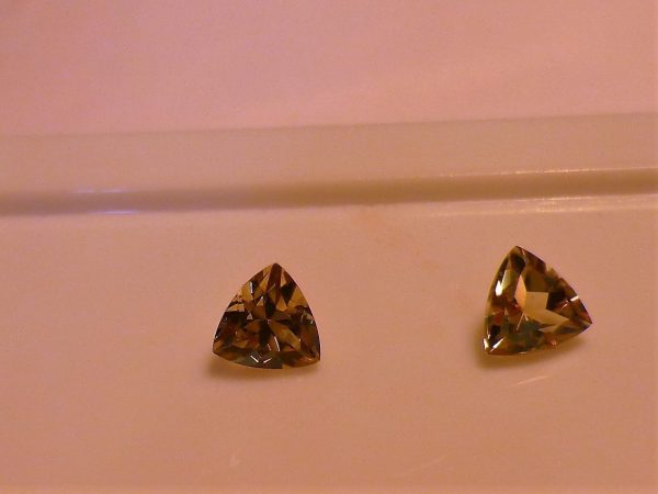 Zultanite Trilliant Cut Pair of Gemstones