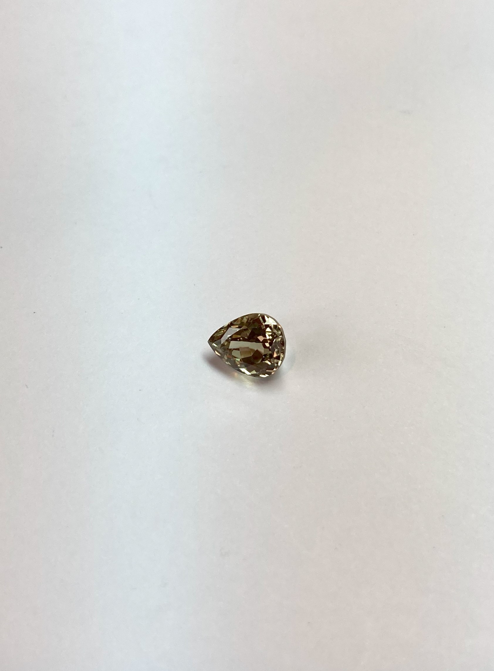Zultanite Pear Cut Gemstone
