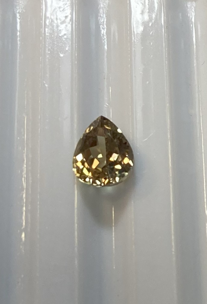 2.18 cts. Zultanite® Pear Shape 8.9x6.8mm