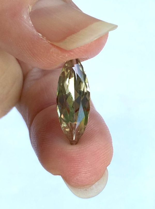 3.41 cts. Zultanite® Marquise Cut 18.9mmx6.7mm - Image 7