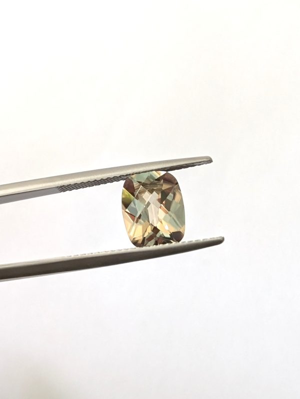 Zultanite® Gemstone, Cushion Checkerboard Cut