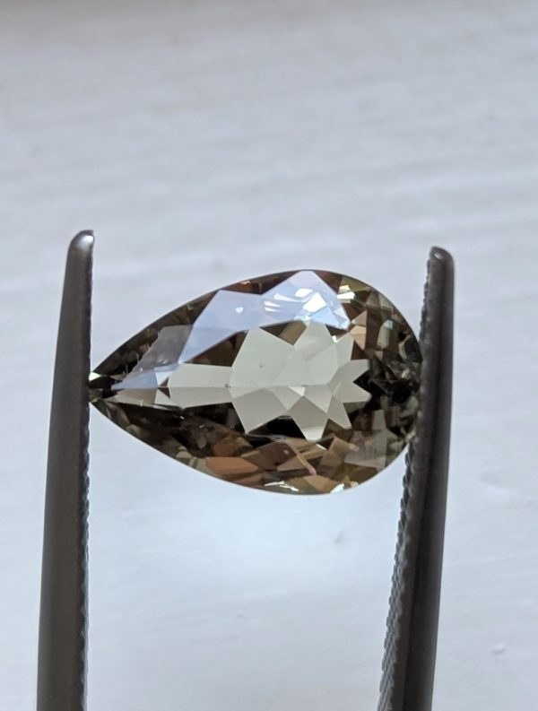 Zultanite® Gemstone Pear Cut 12x8 Millimeter, 3.41 carats