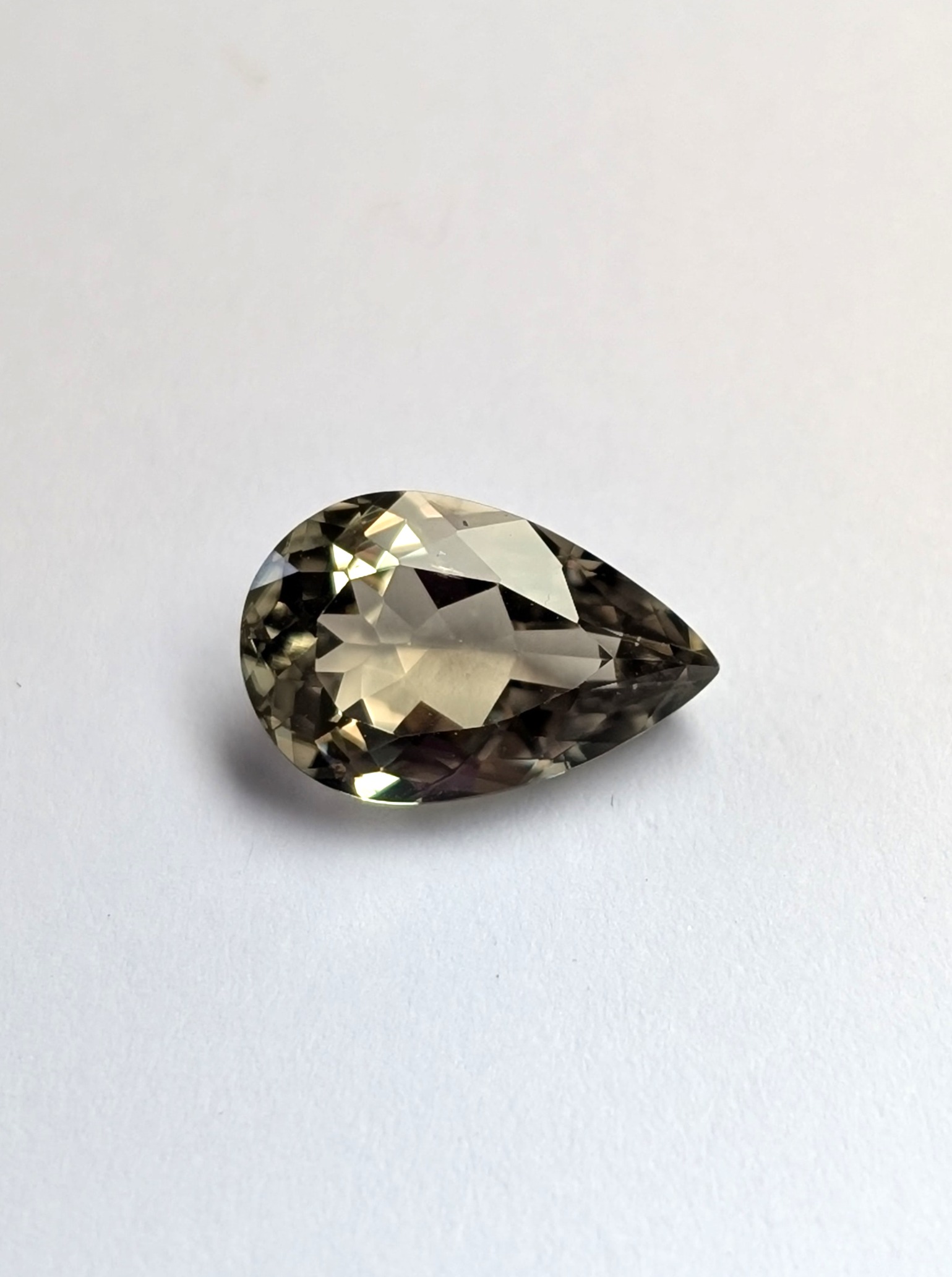 Zultanite® Pear Cut Gemstone, 12 x 8 Millimeter, 3.41 carats,