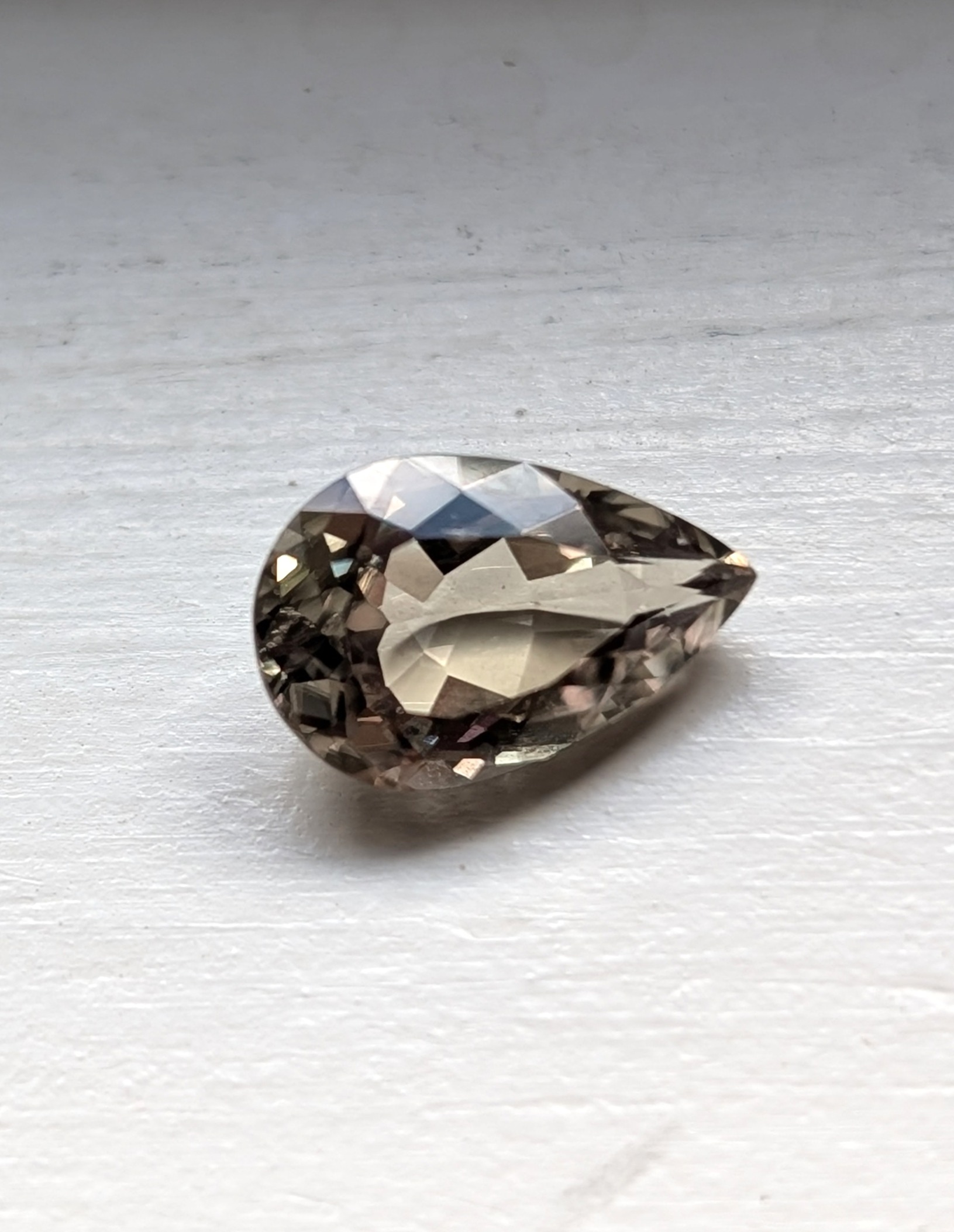 3.41 cts. Zultanite® Pear Cut 12x8 mm - Image 4