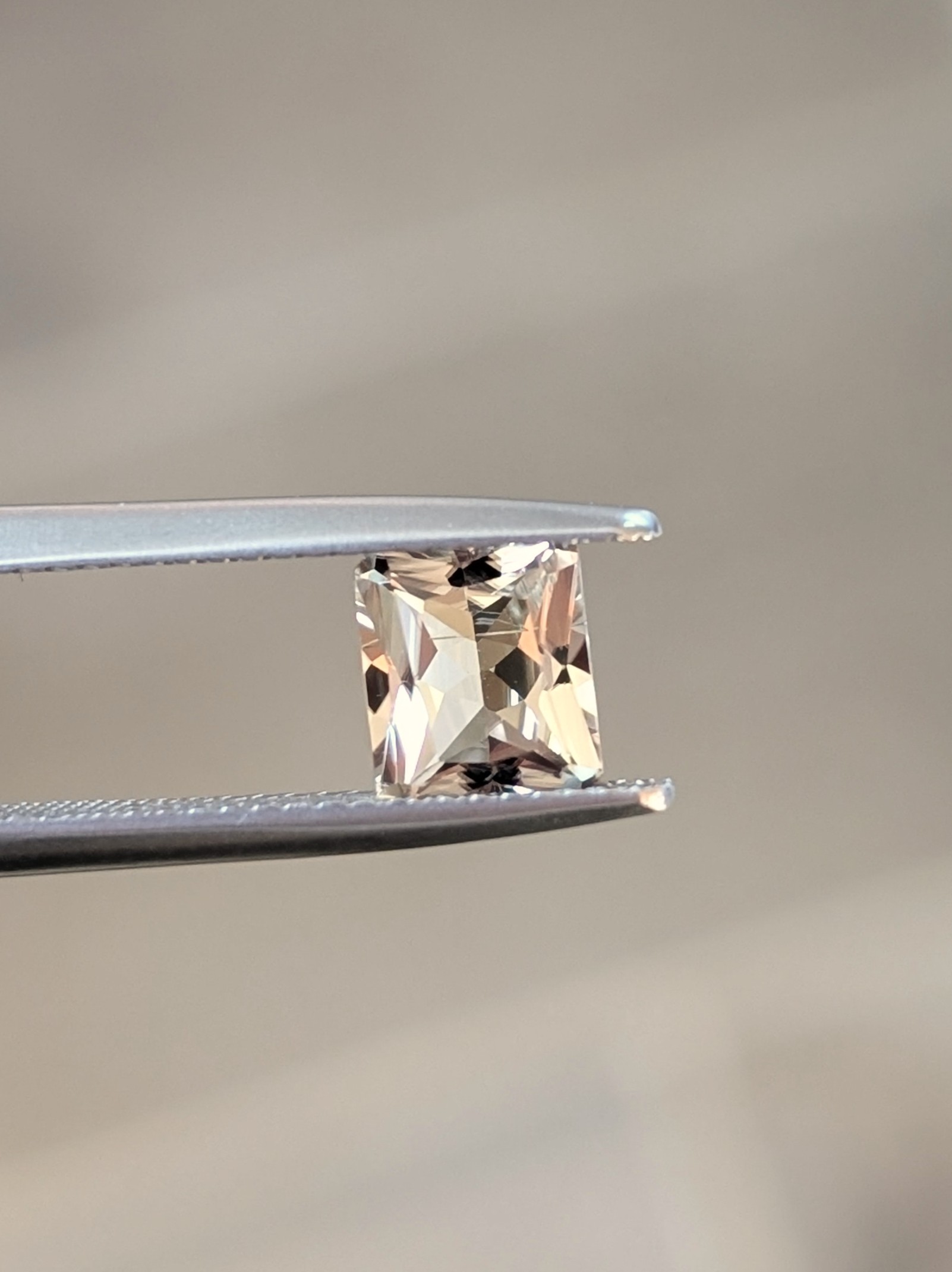 Zultanite® Gemstone, Radiant Cut, 7 x 6 mm