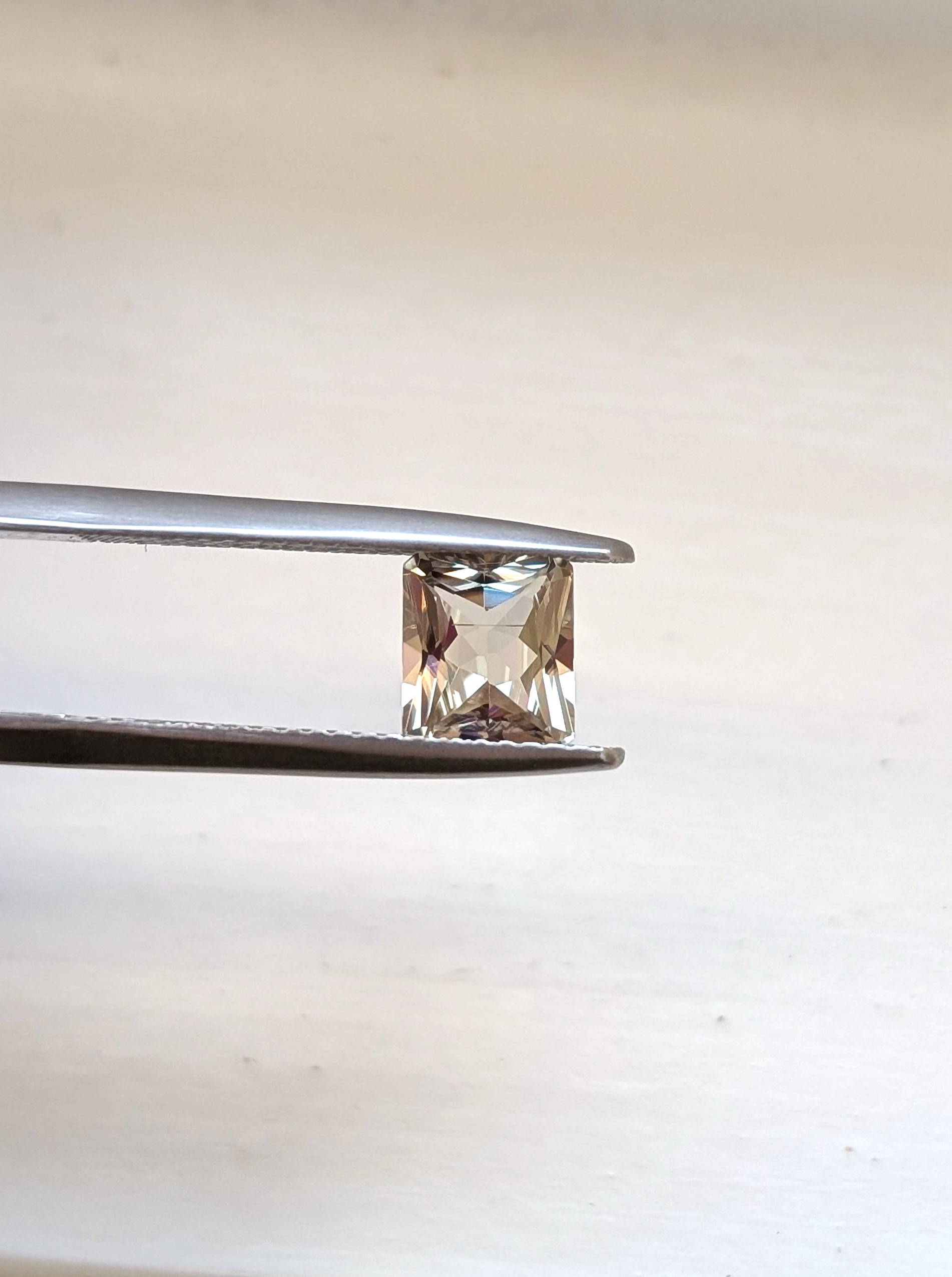 Zultanite® Gemstone, Radiant Cut, 7 x 6 mm