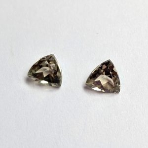 Zultanite® Trilliant Cut Gemstone PAIR, 1.13 tctw.