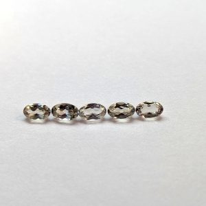 Color-Change Zultanite®  Oval Cut, 5x3mm, Set of 5 gemstones, cttw. 1.19 carats