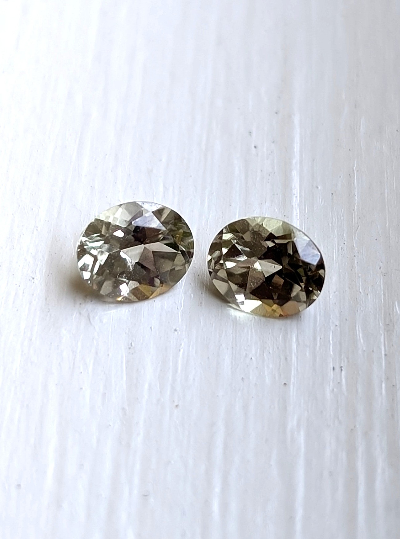 Zultanite® Oval Cut Gemstones, 1 PAIR, 6 mm x 5 mm, 1.37 carats