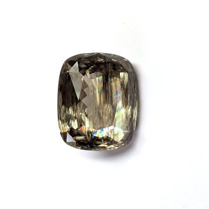 Zultanite® Fancy Cushion Cut Gemstone, 21x 17 Millimeter (D: 10mm), 28.36 carats, XI = Extremely Included.